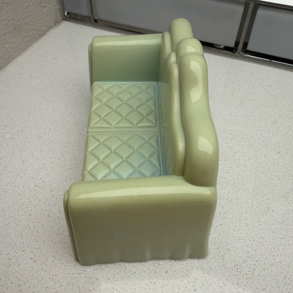 Vintage Playskool Victorian Dollhouse Loveseat Couch Sofa - Picture 3 of 10